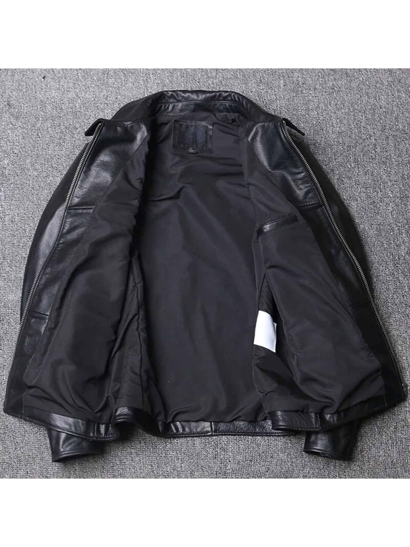 Stand-Up Collar Biker Jacket for Men | Trendy & Stylish New Casual Jacket with Zipper Closure and