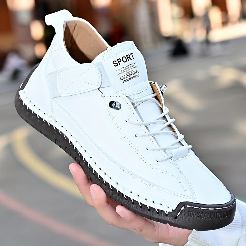 Women'S Slip-On Loafers - Breathable Synthetic Cover Casual Shoes with Soft Rubber Sole, Lace-Up Design, All-Season Comfort for Casual Attire, Ladies Shoes