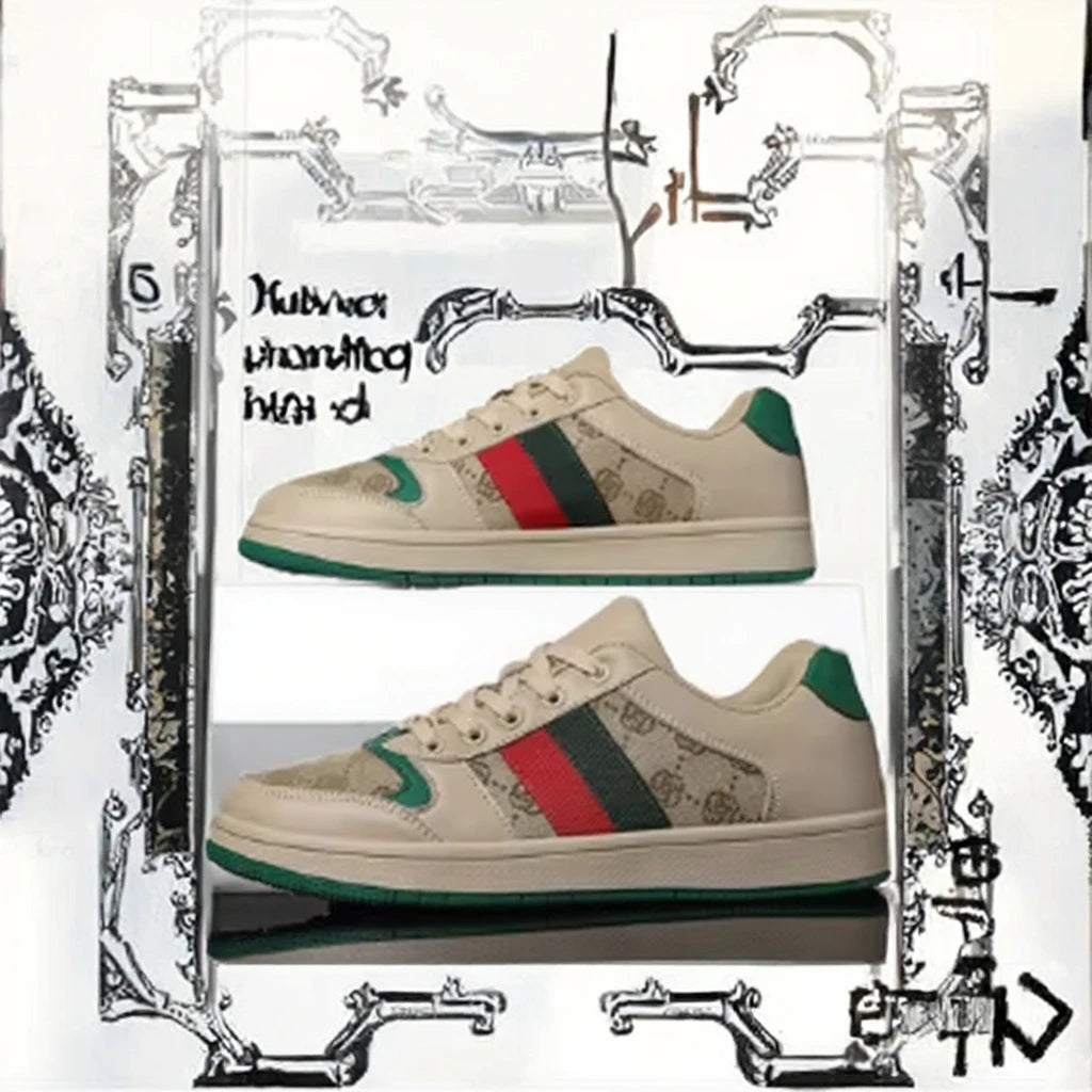 Designer Brand Luxury Men's Sneaker Zapatillas GG Casual Breathable Features New Wholesale Luxury Men's Shoes for Dropshipping