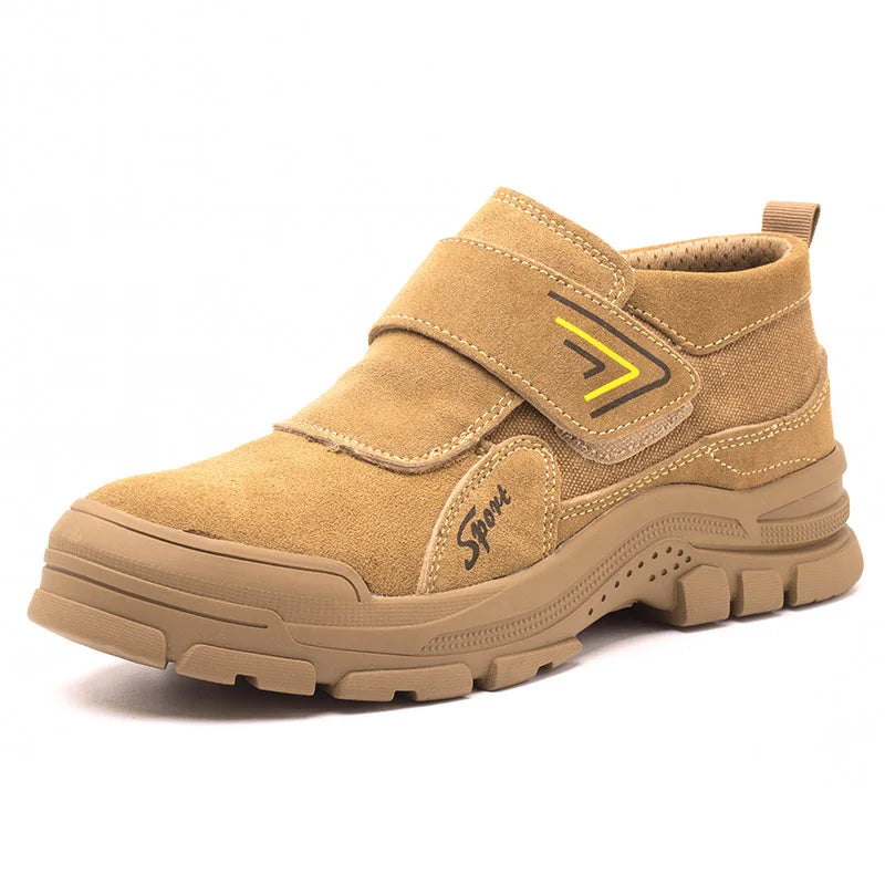 LightBearer 776 Steel Toe Safety Shoes for Men 300 Degrees Celsius High Temperature Welding Industrial Working Summer Winter