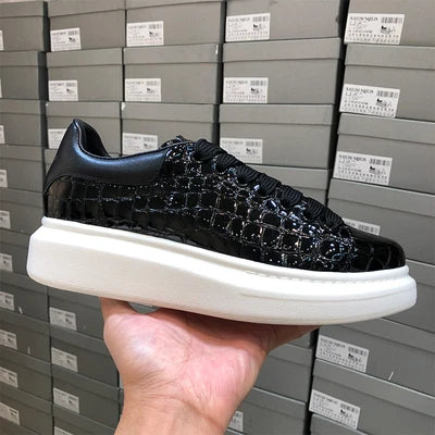 The Crimson King Genuine Leather Sneakers