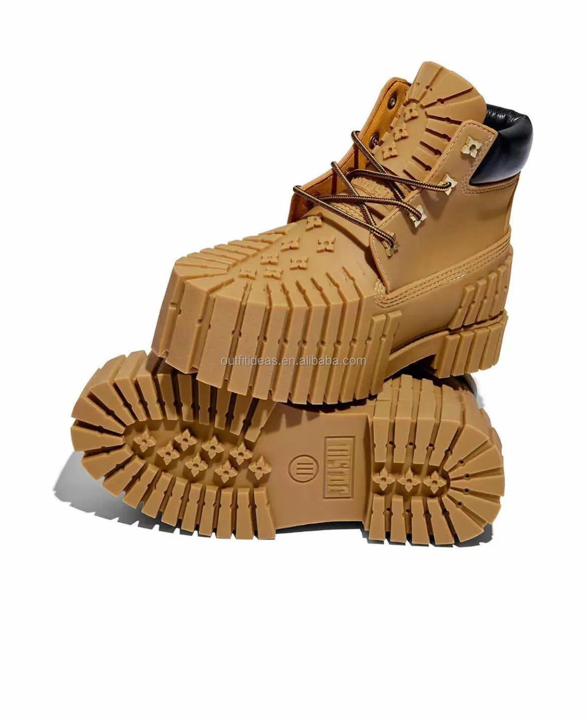 New With Box Sports Tim Safety Waterproof Calf Leather Tag Men Climbing Hiking Men Workwear Sneaker Shoe Wheat Ankle Ranger Boot