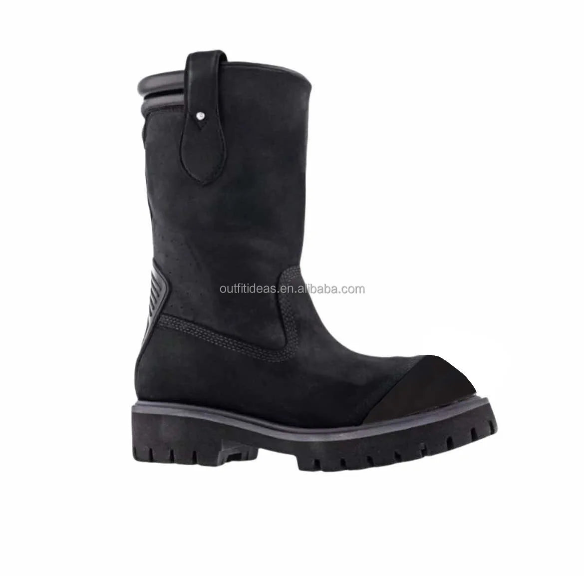 New With Box Sports Tim Safety Waterproof Calf Leather Tag Men Climbing Hiking Men Workwear Sneaker Shoe Wheat Ankle Ranger Boot