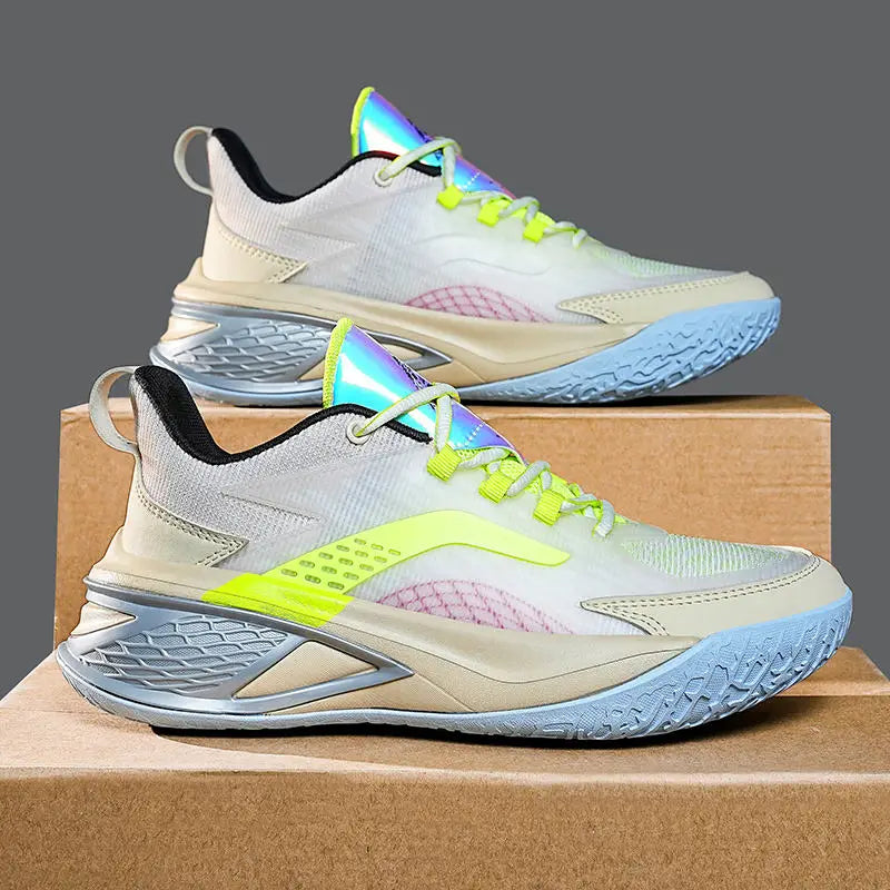Wade City 13 High Performance Youth Basketball Shoes Low Top Non-Slip Wear-Resistant Sports Shoes with Breathable Design