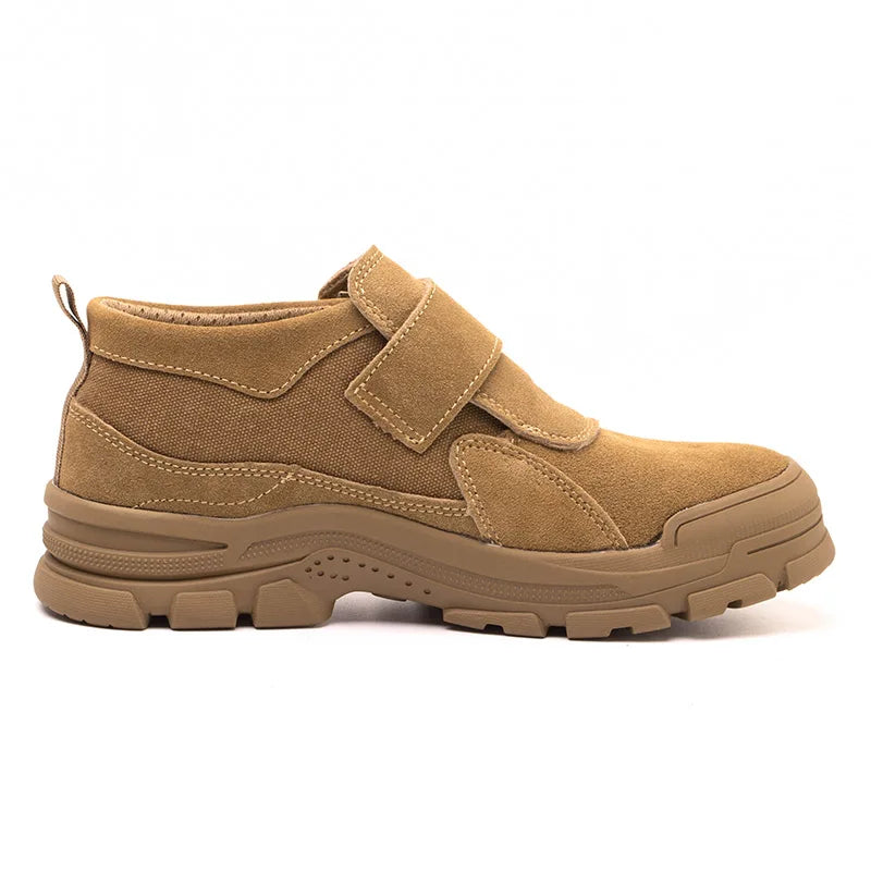 LightBearer 776 Steel Toe Safety Shoes for Men 300 Degrees Celsius High Temperature Welding Industrial Working Summer Winter
