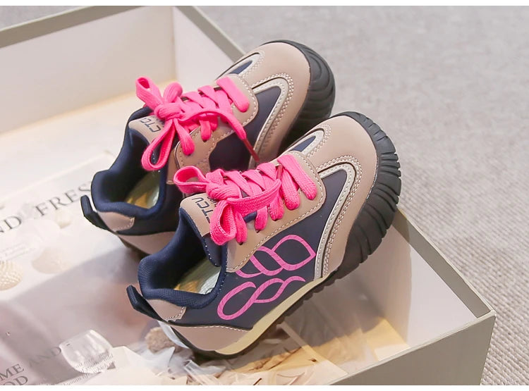 Children Sports Shoes Soft Bottom Trendy Ids Running Shoes Non-slip 2026 Brand New Boys Girls Casual Shoes Fashion Versatile
