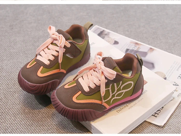 Children Sports Shoes Soft Bottom Trendy Ids Running Shoes Non-slip 2026 Brand New Boys Girls Casual Shoes Fashion Versatile
