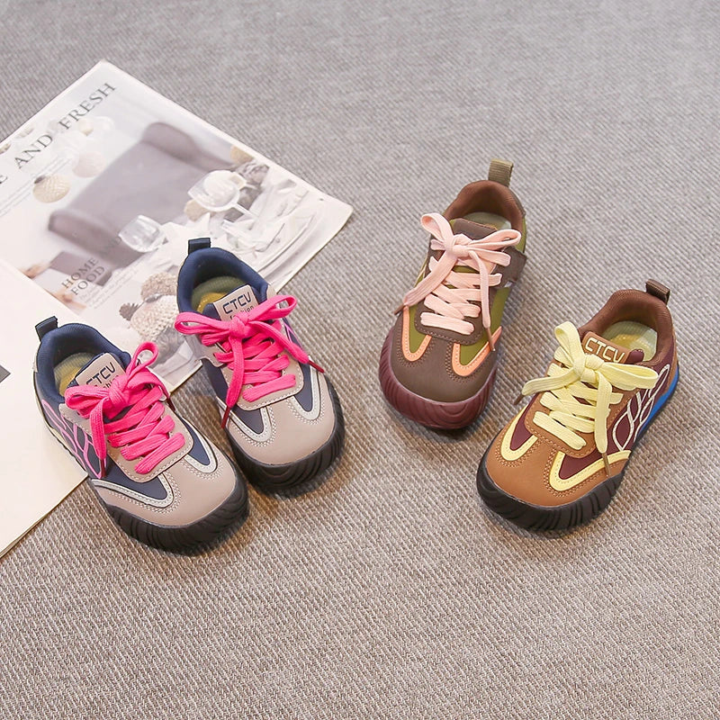 Children Sports Shoes Soft Bottom Trendy Ids Running Shoes Non-slip 2026 Brand New Boys Girls Casual Shoes Fashion Versatile