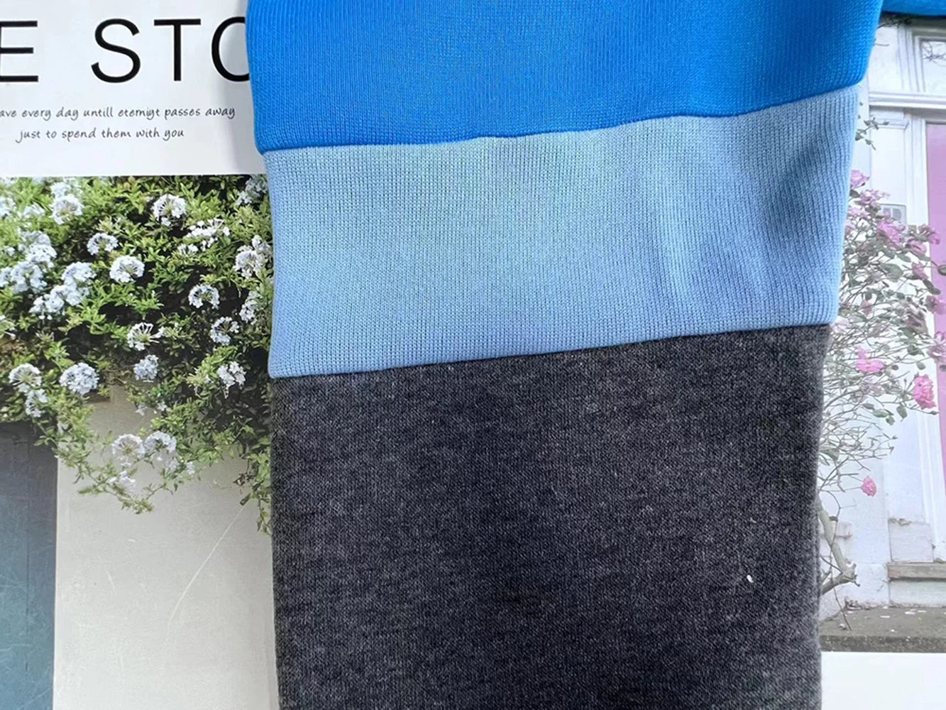 Women's sweatshirt 2024 new autumn and winter solid color stitching casual high collar hooded cross-border sweatshirt for women