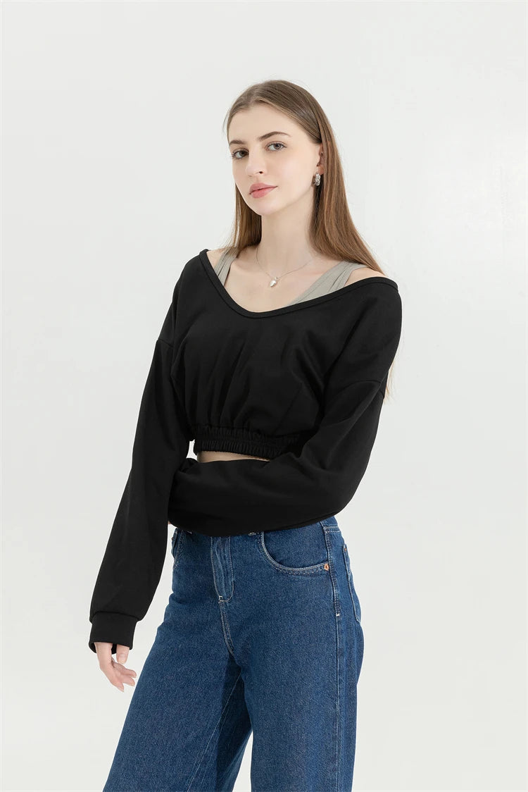 Fashion Female Chic Loose Casual Street Wear