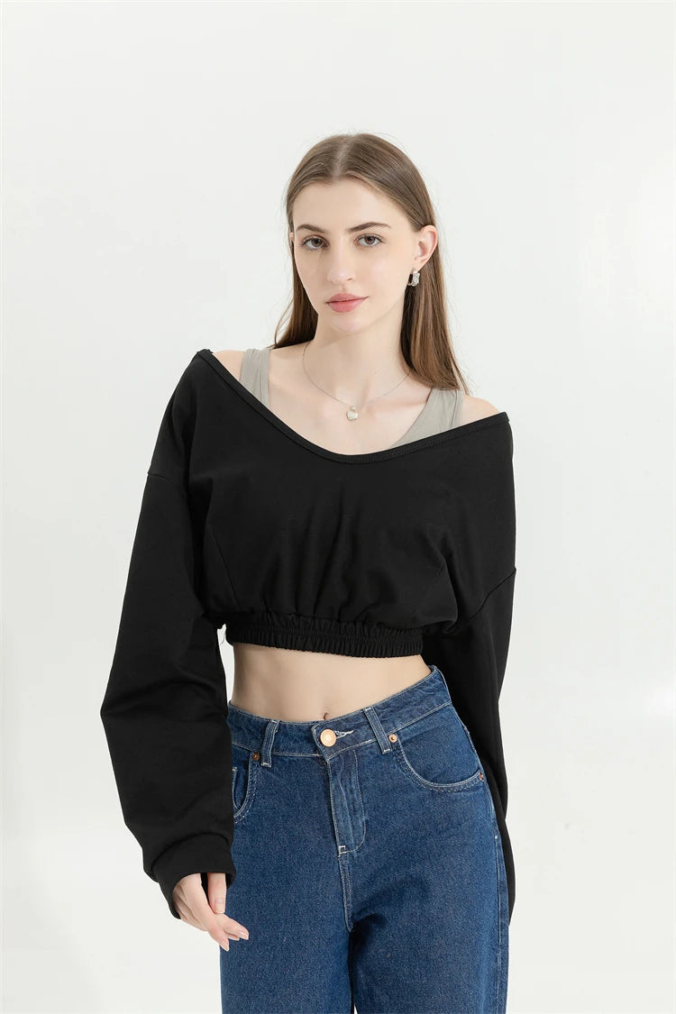 Fashion Female Chic Loose Casual Street Wear