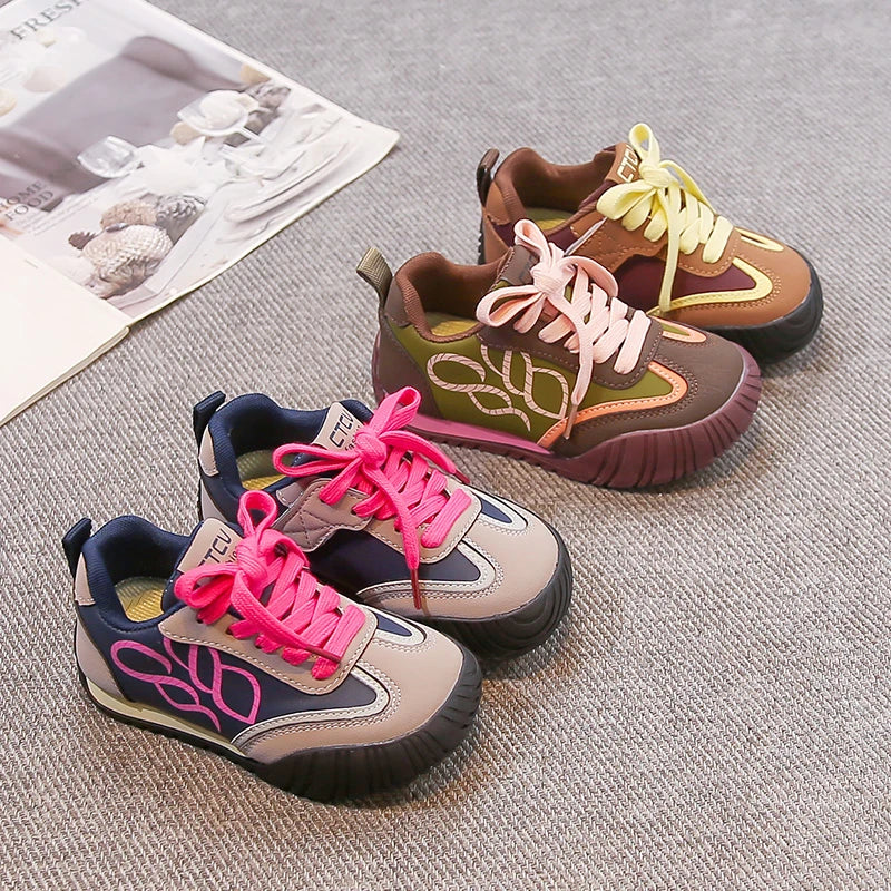 Children Sports Shoes Soft Bottom Trendy Ids Running Shoes Non-slip 2026 Brand New Boys Girls Casual Shoes Fashion Versatile