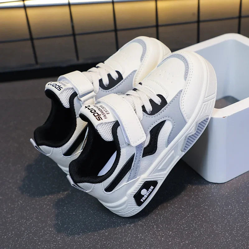 Children's Shoes for Girls and Boys Fashion Sneakers Kids' Soft-Soled Casual Shoes Student Sports Shoes Outdoor Walking Shoes