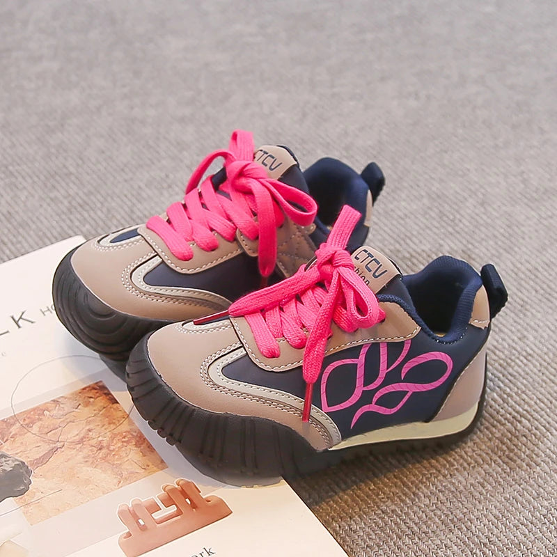 Children Sports Shoes Soft Bottom Trendy Ids Running Shoes Non-slip 2026 Brand New Boys Girls Casual Shoes Fashion Versatile