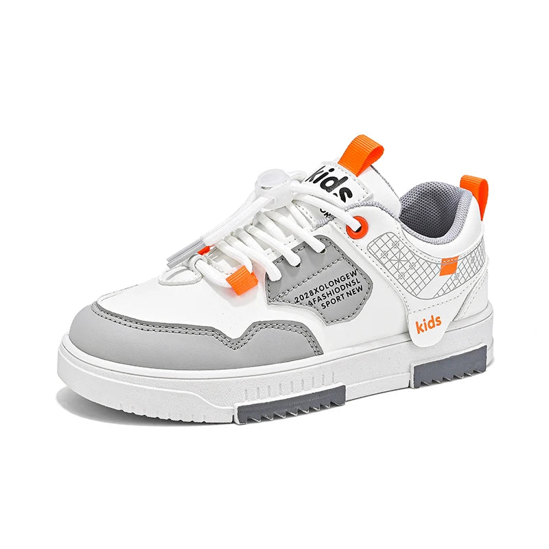 Children's shoes Children's small white shoes Boys' shoes 2024 new white sports shoes for primary school girls big children