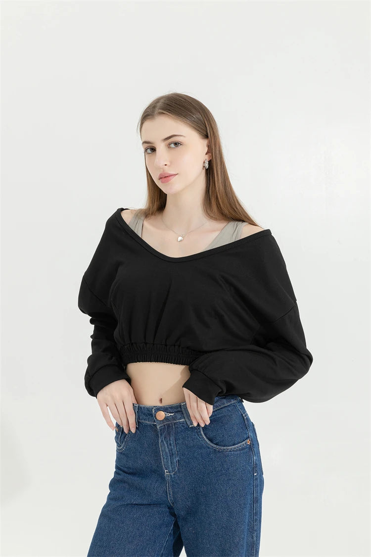 Fashion Female Chic Loose Casual Street Wear