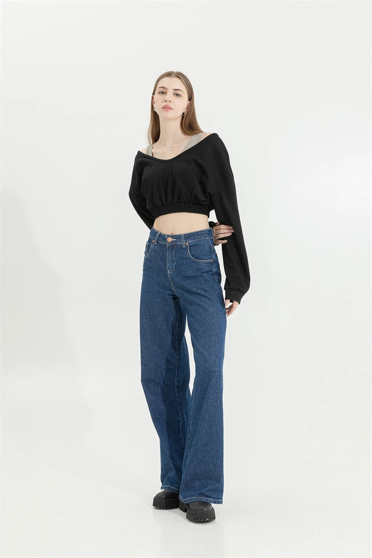 Fashion Female Chic Loose Casual Street Wear