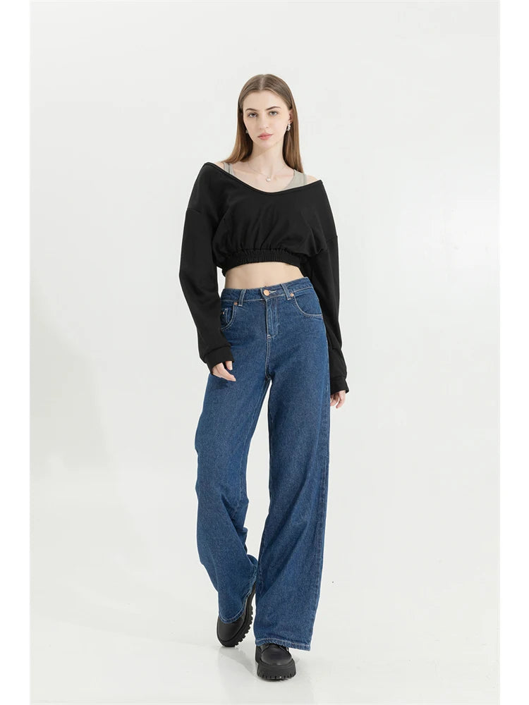 Fashion Female Chic Loose Casual Street Wear