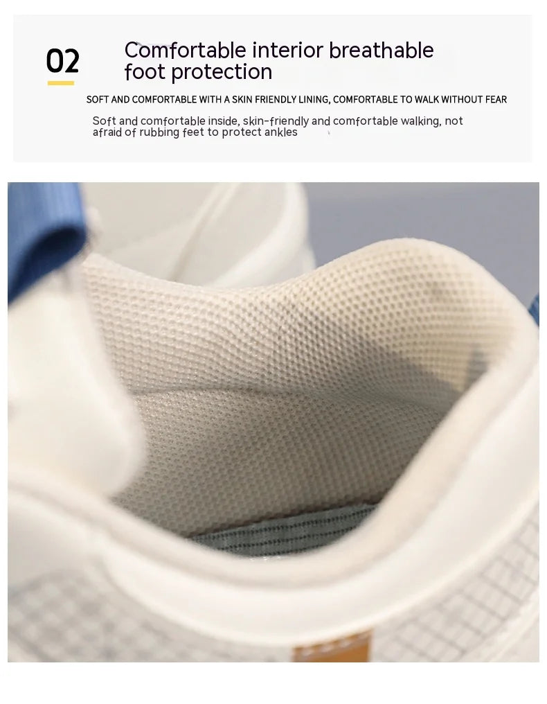 Children's shoes Children's small white shoes Boys' shoes 2024 new white sports shoes for primary school girls big children