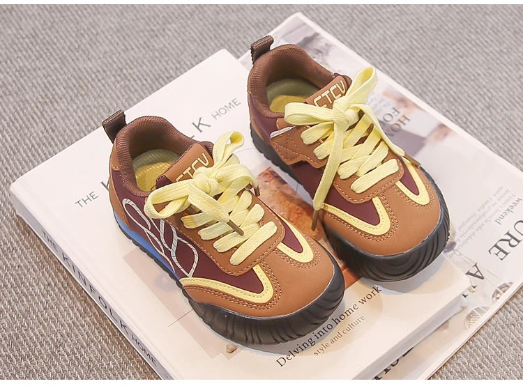 Children Sports Shoes Soft Bottom Trendy Ids Running Shoes Non-slip 2026 Brand New Boys Girls Casual Shoes Fashion Versatile