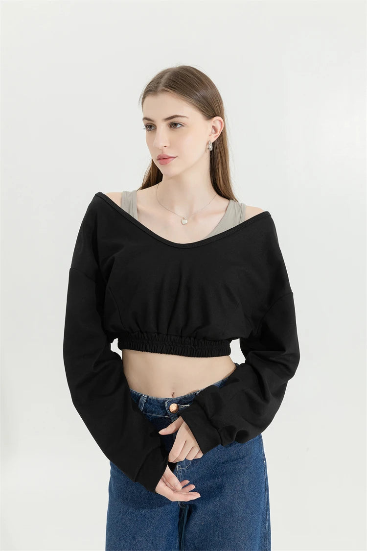 Fashion Female Chic Loose Casual Street Wear