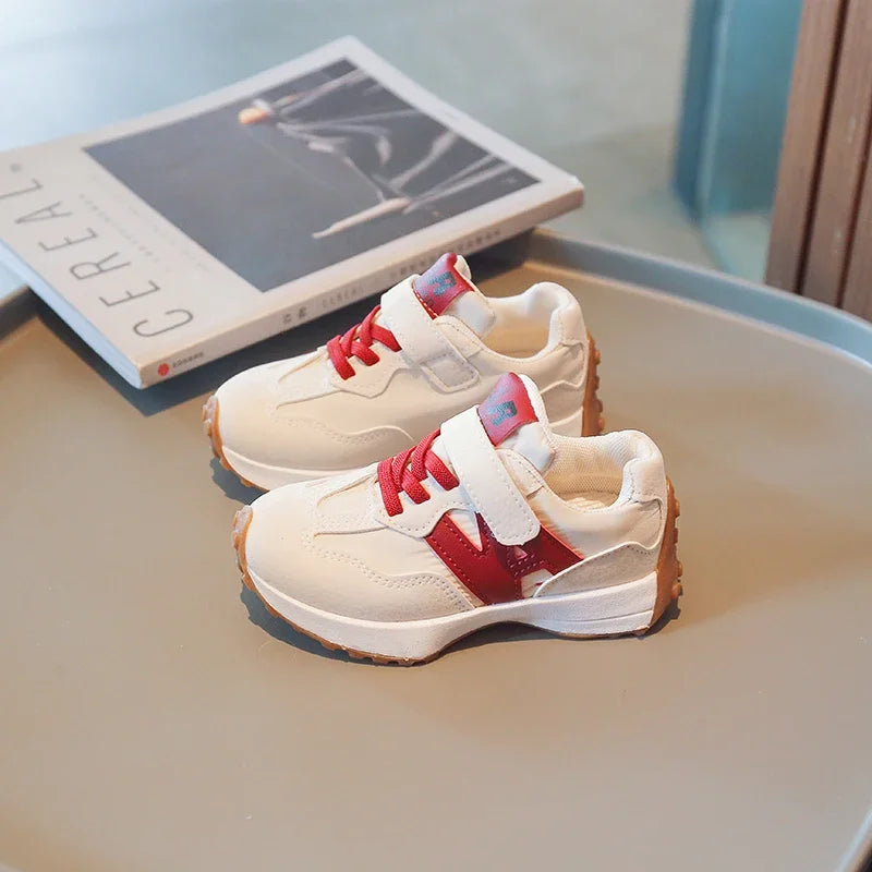 Children's Basketball Shoes Spring Autumn Versatile Running Shoes for Kids Boys Fashion Causal Girls School Sports Sneakers