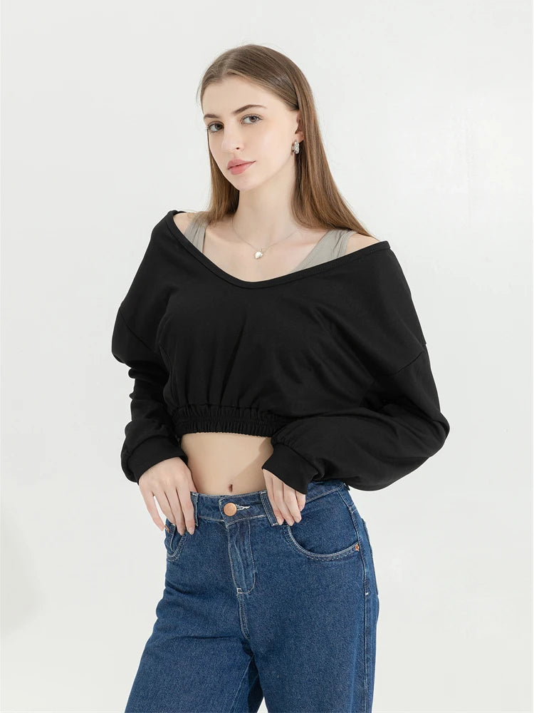 Fashion Female Chic Loose Casual Street Wear