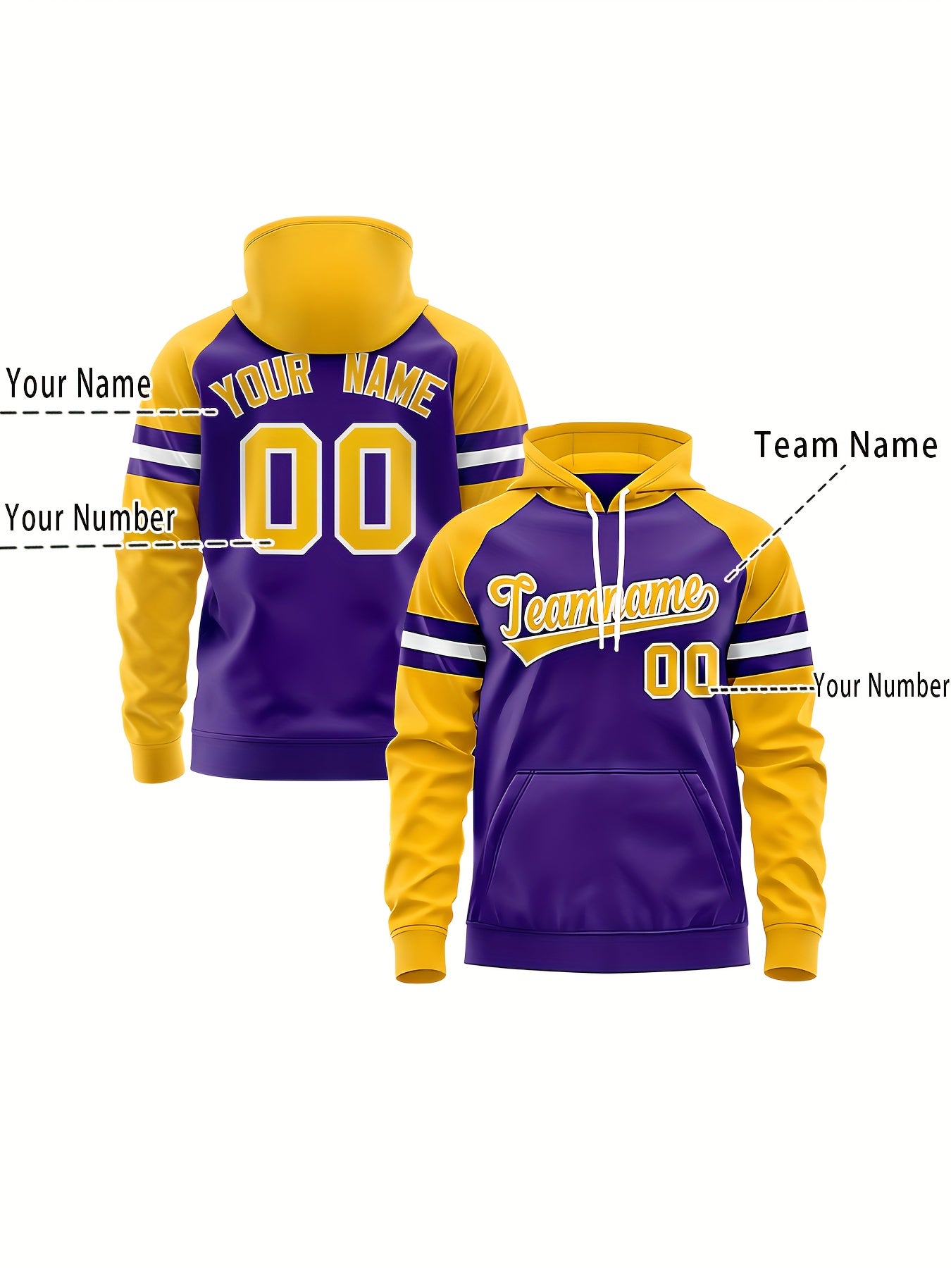 Customizable]Men's Hoodie, Halloween And Christmas Patterns/Text Customization, Personalized Design, Loose And Comfortable Pullover with Kangaroo Pocket, Soft And Durable Fabric, Perfect for Streetwear Enthusiasts, Unisex Fit