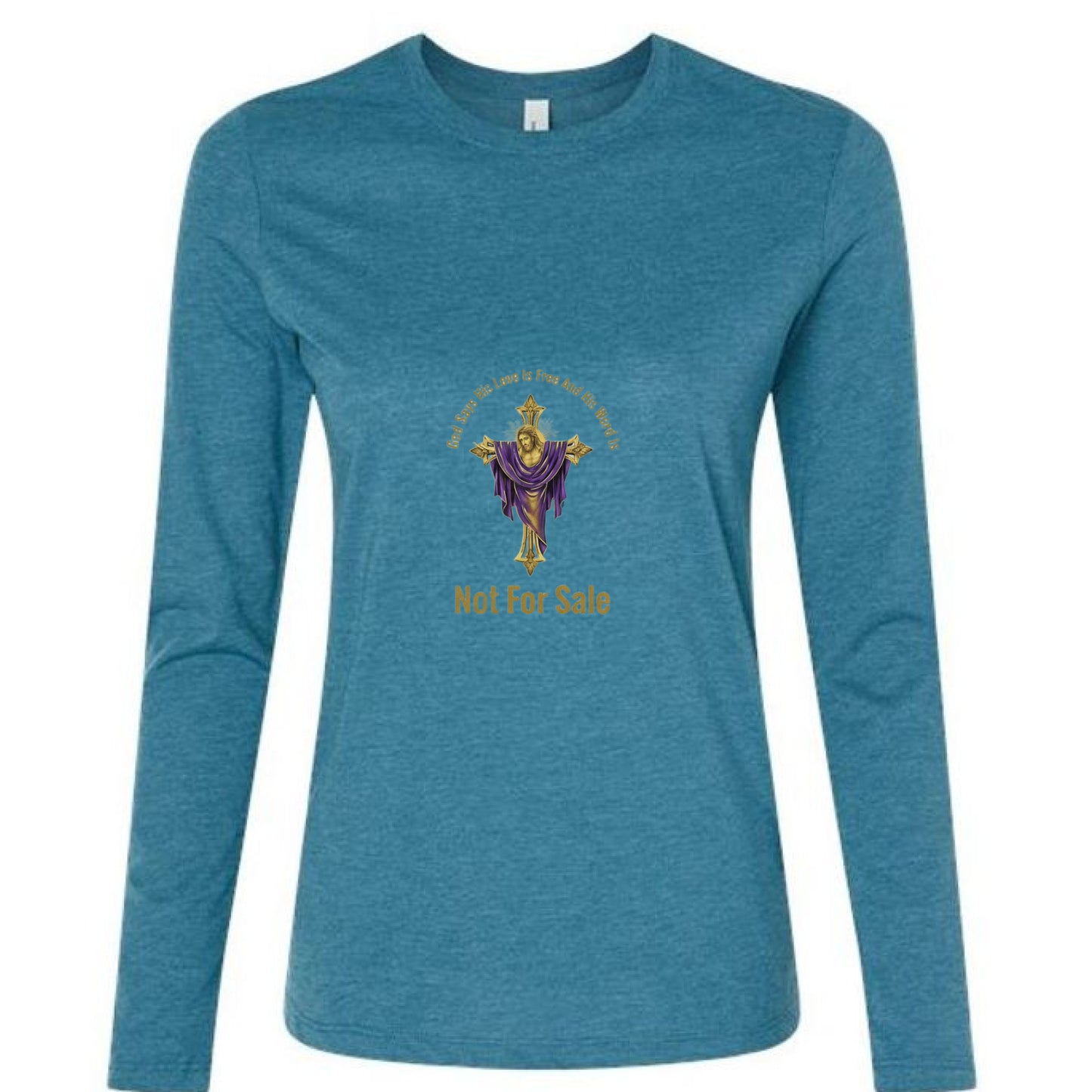 Heather Deep Teal - FRONT