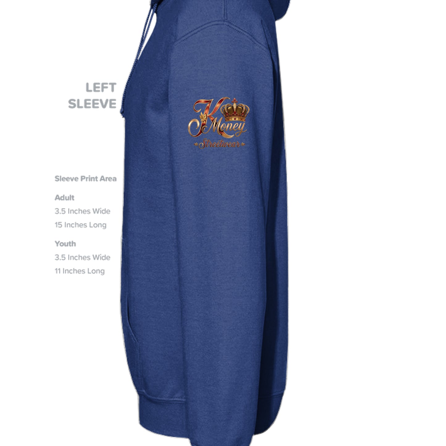 Fan Deep Royal - G185 - SLEEVE_LEFT